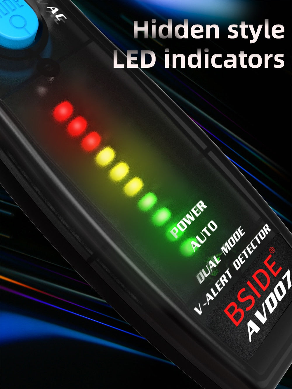 Non-contact Voltage Detector indicator AVD07 Smart Electric Pen Tester Live/Neutral wire distinction Continuity check NCV-2