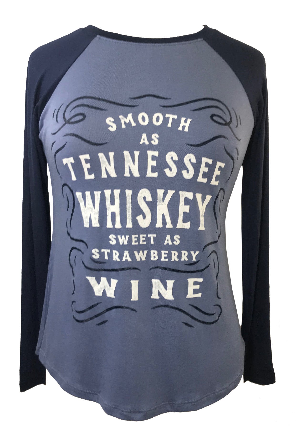 SMOOTH AS TENNESSEE WHISKEY LONG SLEEVE RAGLAN-6