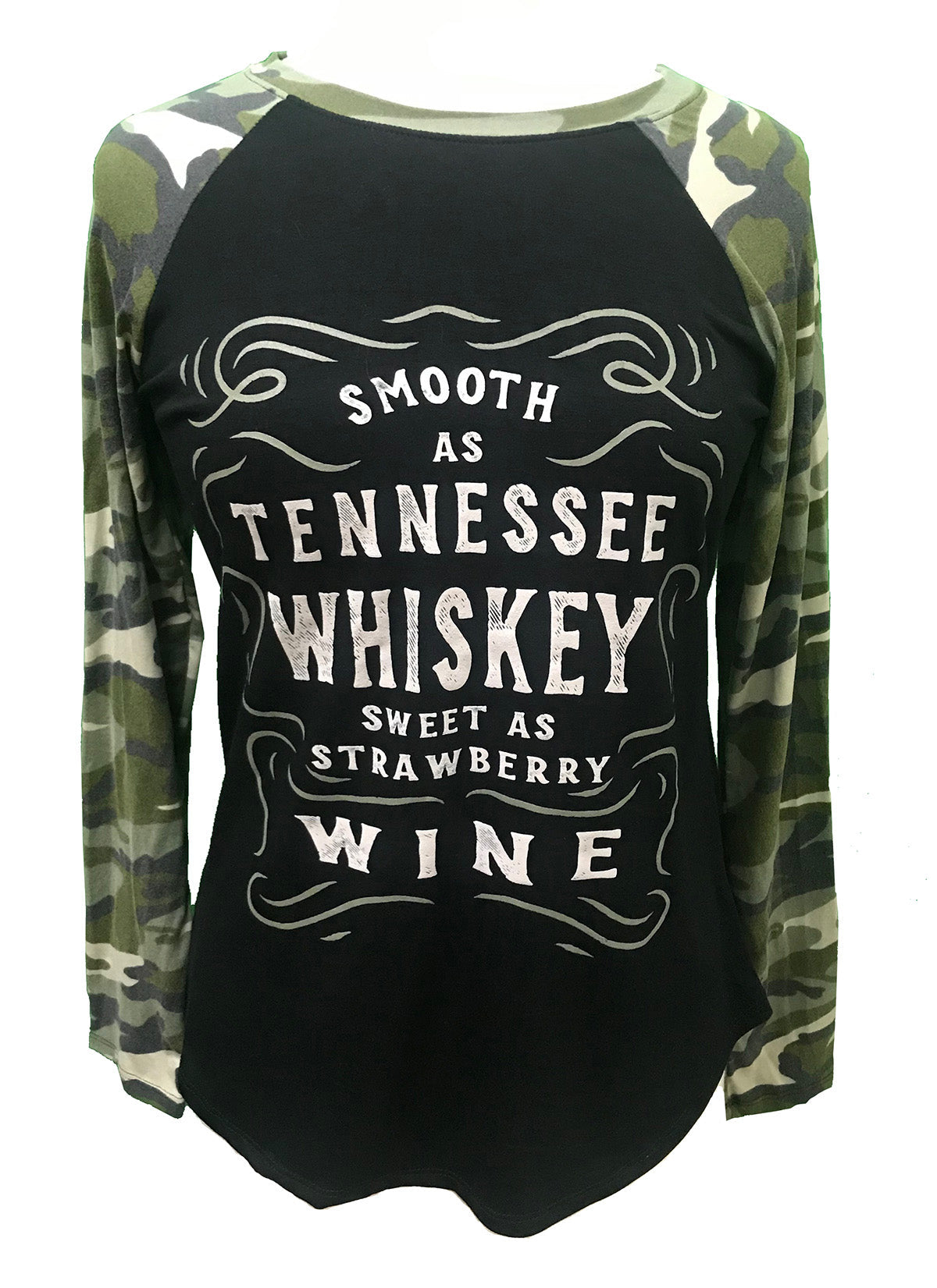 SMOOTH AS TENNESSEE WHISKEY LONG SLEEVE RAGLAN-5